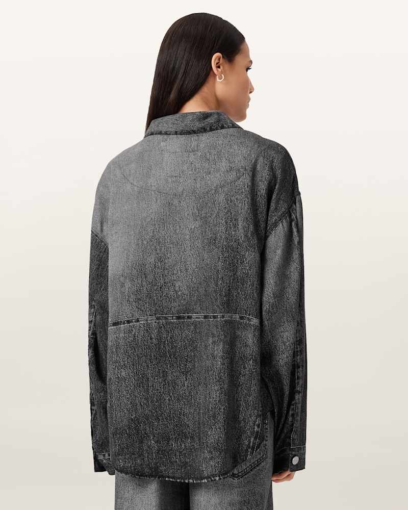 Hettie Illusion Oversized Shacket