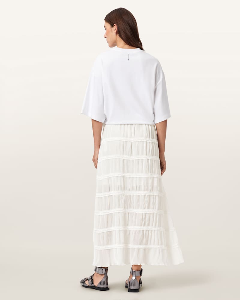 Lila Tiered Midi Skirt