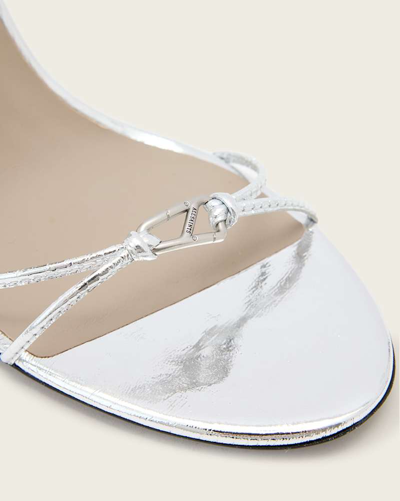 Ali Leather Siletto Sandals