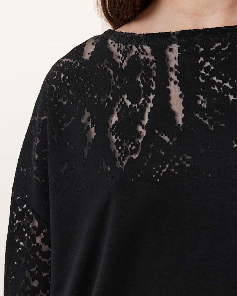 Rita Relaxed Fit Snake Print T-Shirt