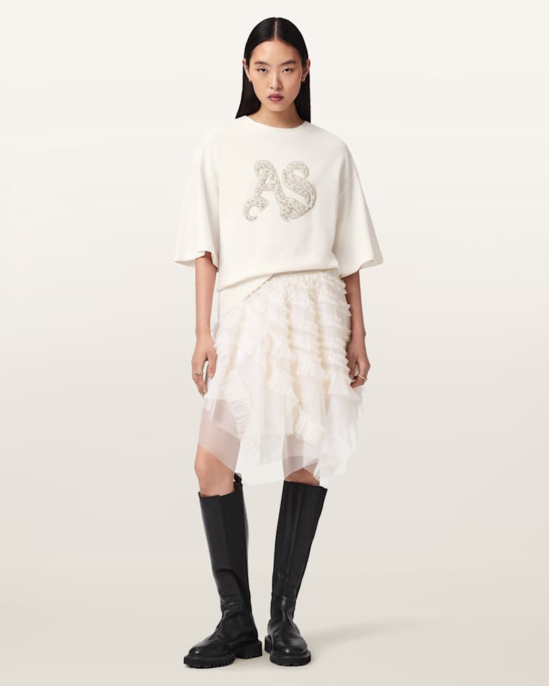 Icon Amelie Oversized Embellished T-Shirt