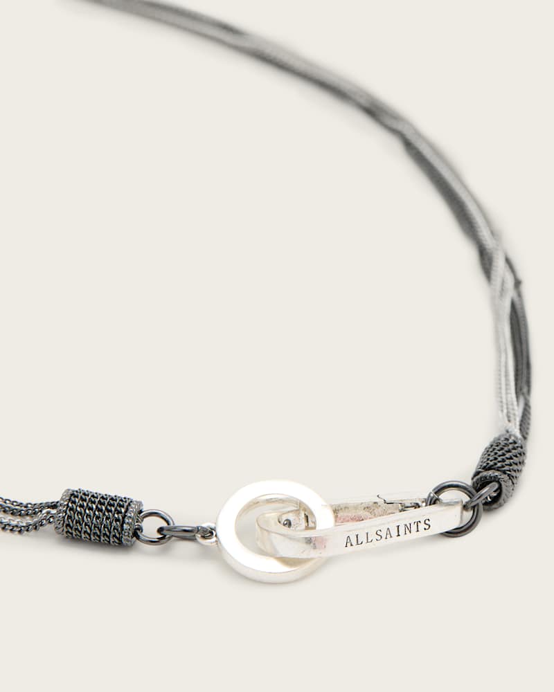 Fleur Two Tone Multi-Chain Necklace