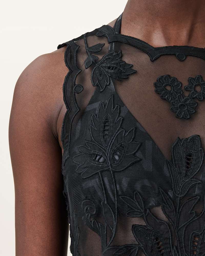 Rye Embroidered Maxi Dress