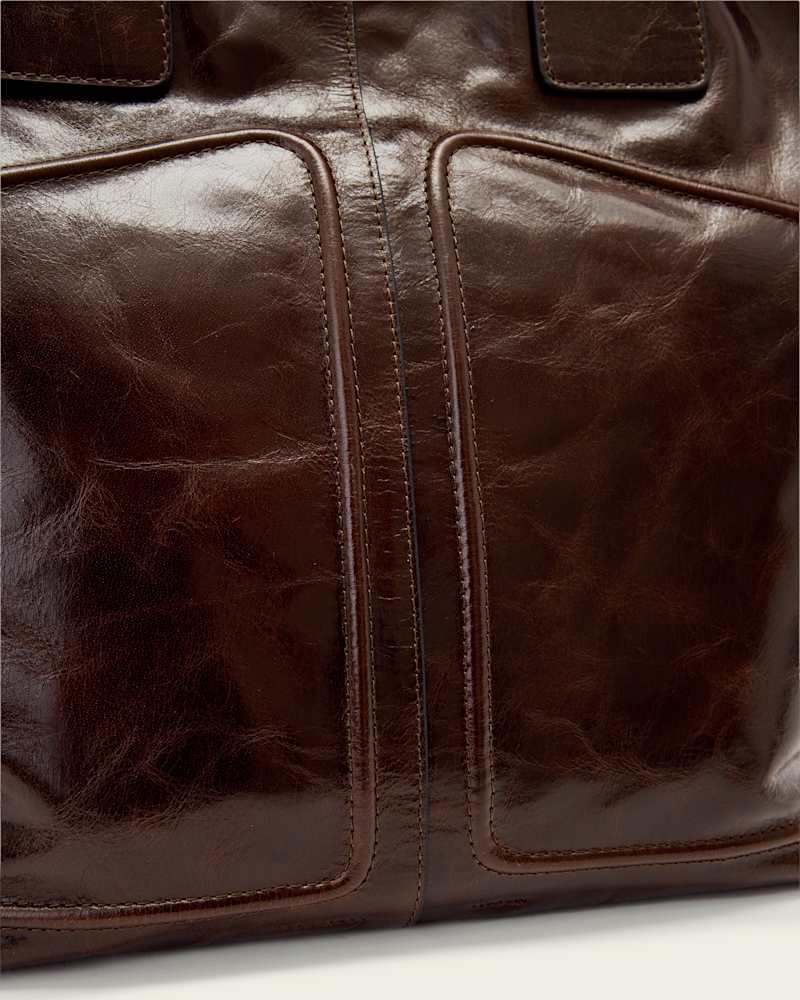 Jean Rey Leather Tote Bag