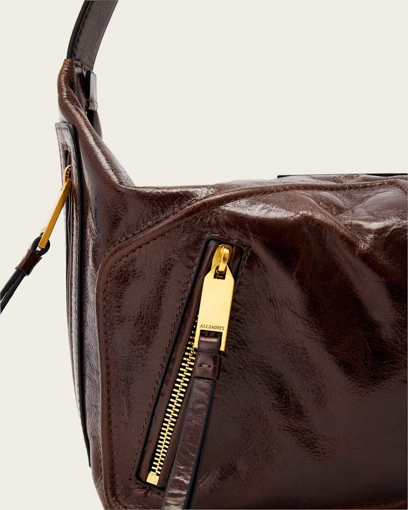Jean Rey Leather Shoulder Bag
