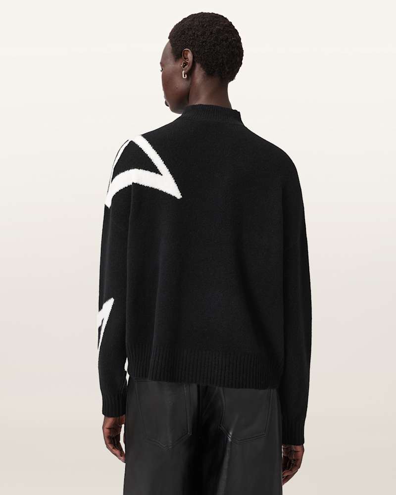 A Star Wool Blend Jumper