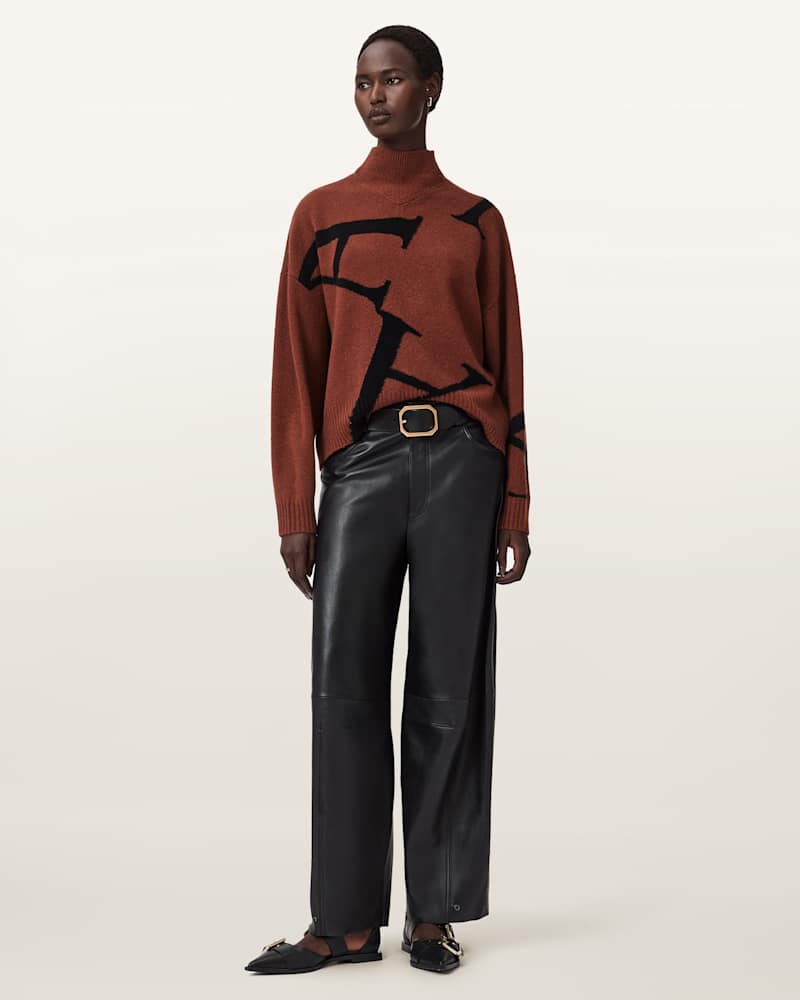 A Star Wool Blend Jumper