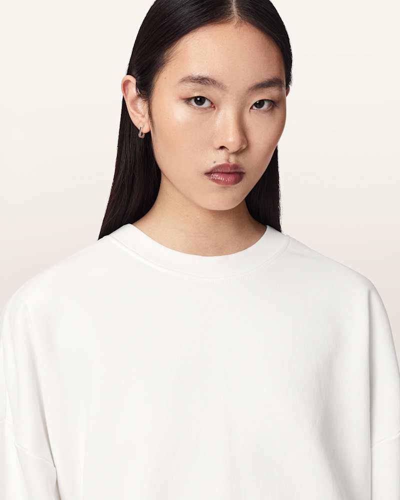 Esme Lila Oversized Long Sleeve Sweatshirt