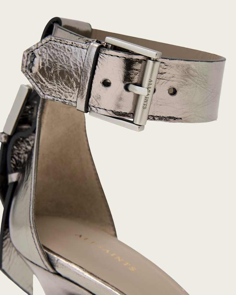 Noir Leather Sandals