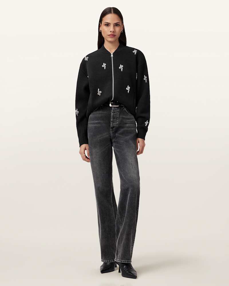 Rhea Embellished Bea Bomber