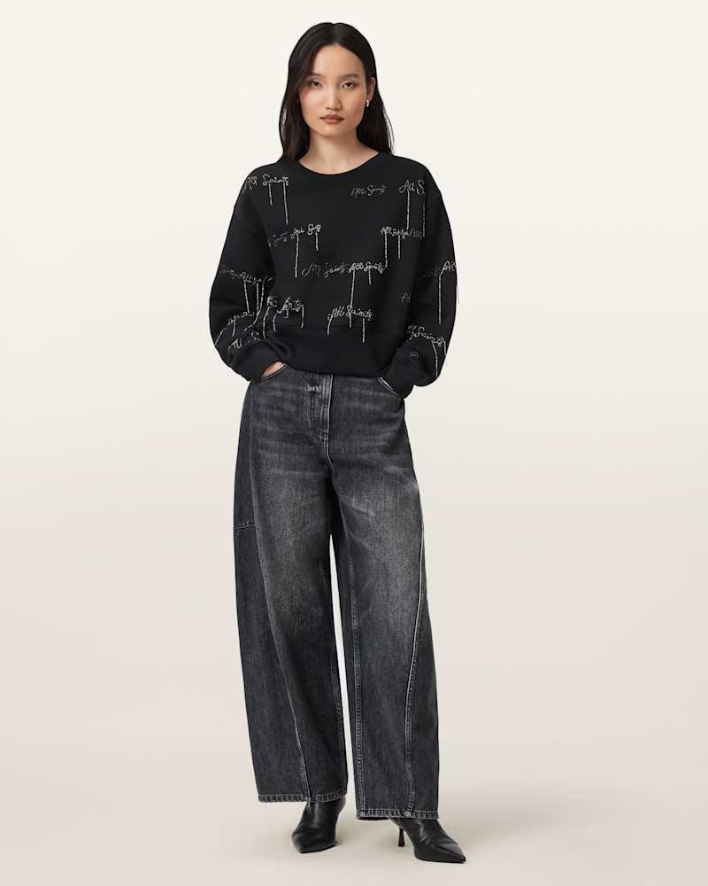 AllSaints Embellished Separo Sweatshirt