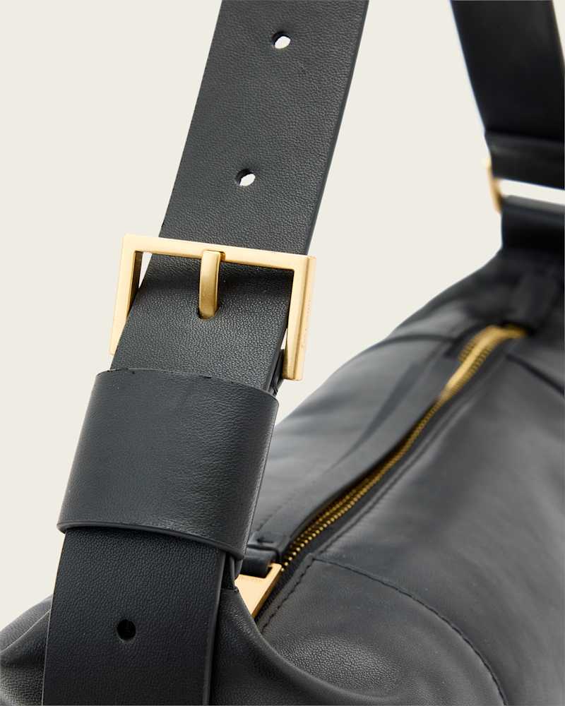 Vega Leather Shoulder Bag