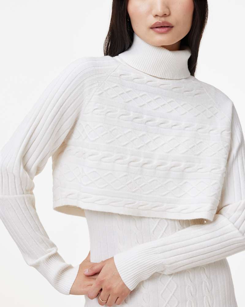 Muriel 2-In-1 Knitted Slim Midi Dress