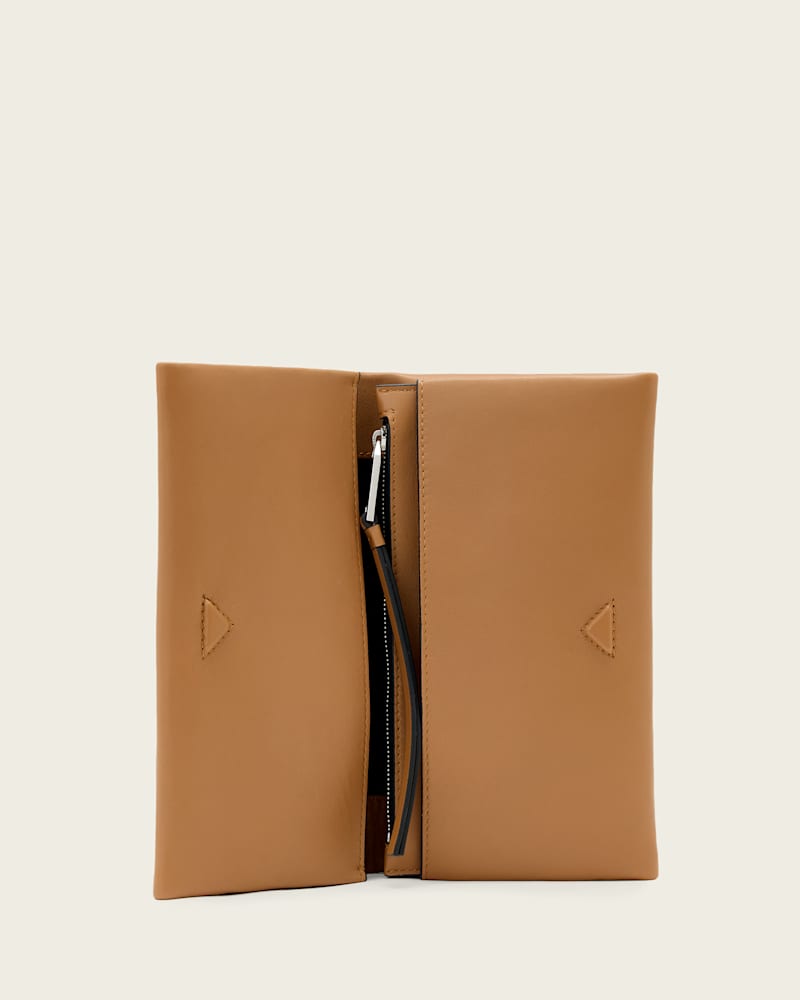 Harluna Leather Clutch Bag