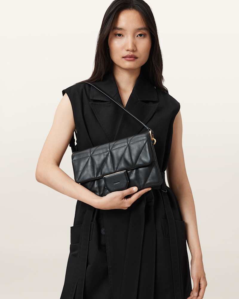 Ondine Quilted Leather Shoulder Bag