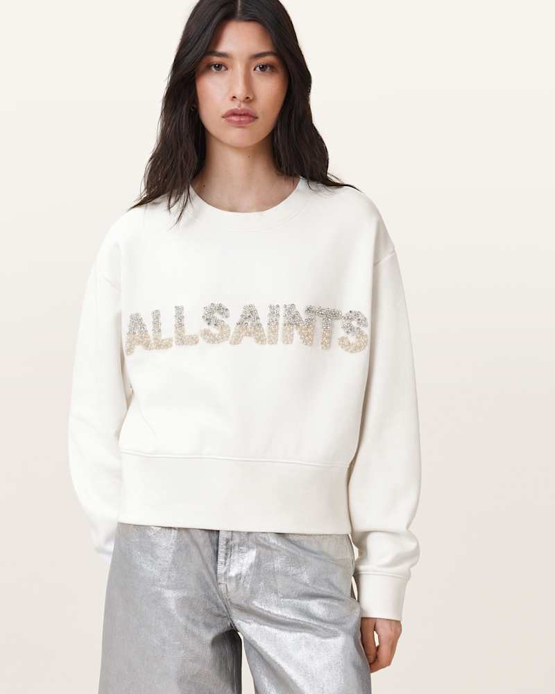 Pearl Separo Sequin Sweatshirt