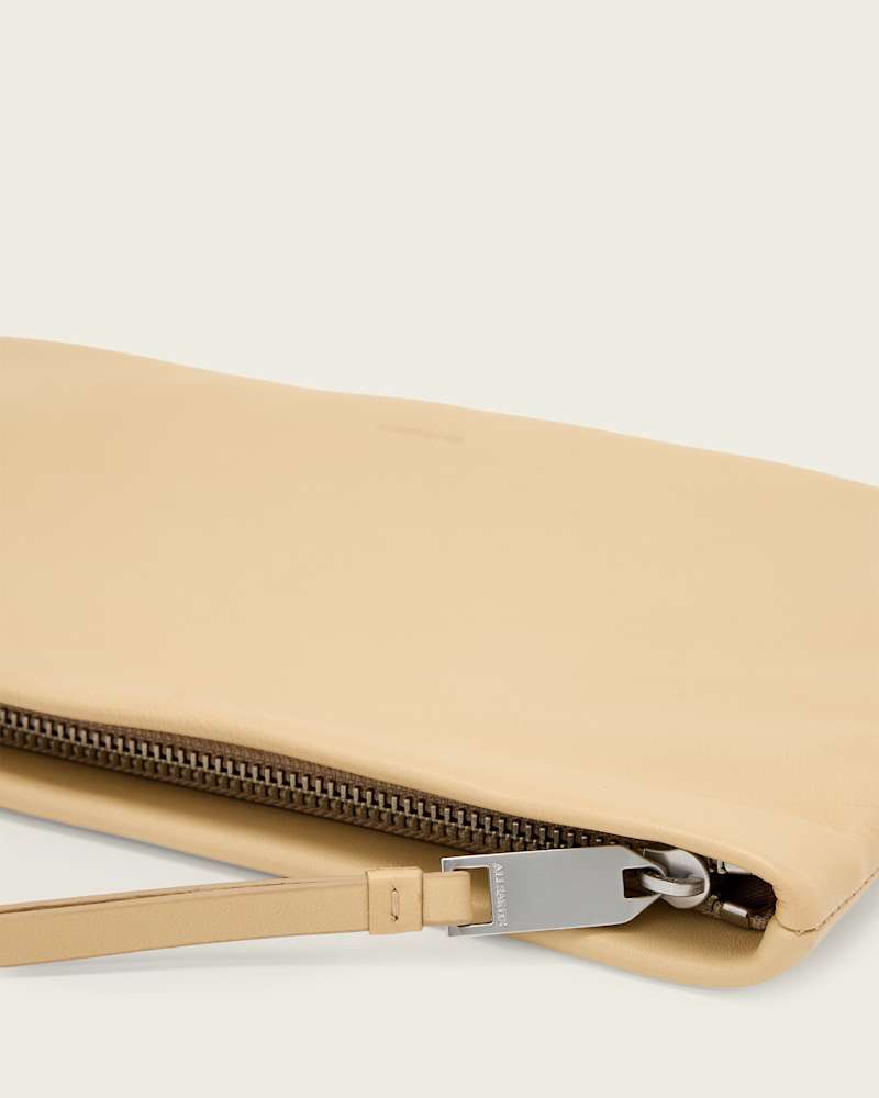 Bettina Leather Clutch Bag
