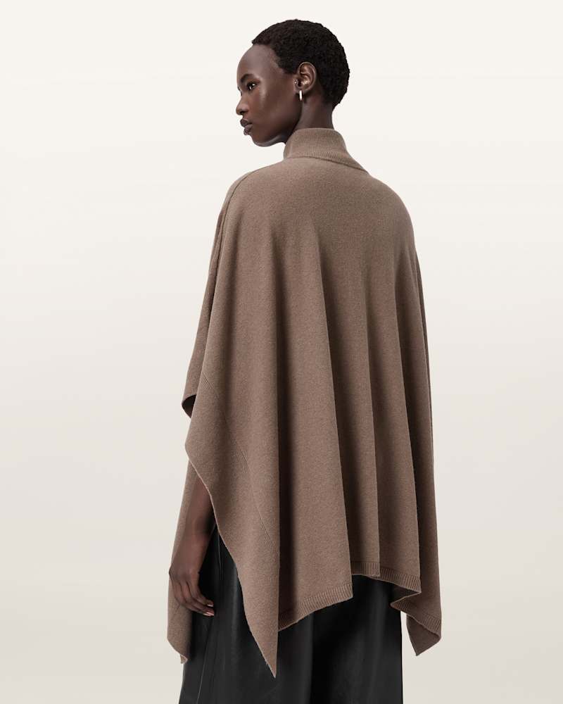 Effie Wool Poncho