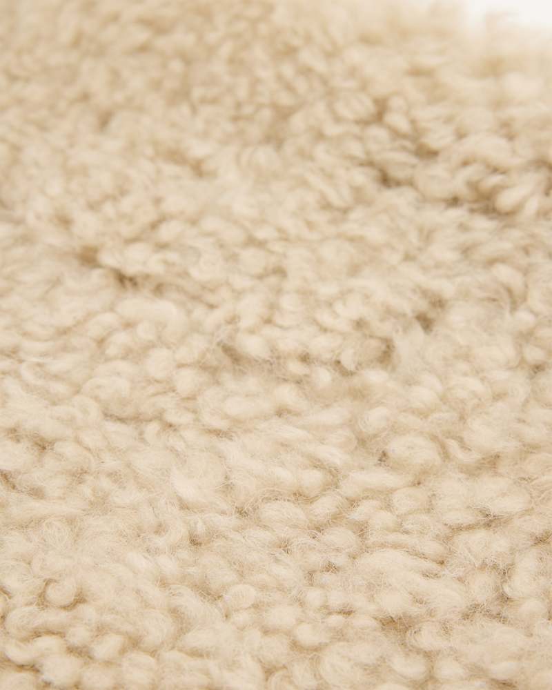 Bettina Shearling Clutch Bag