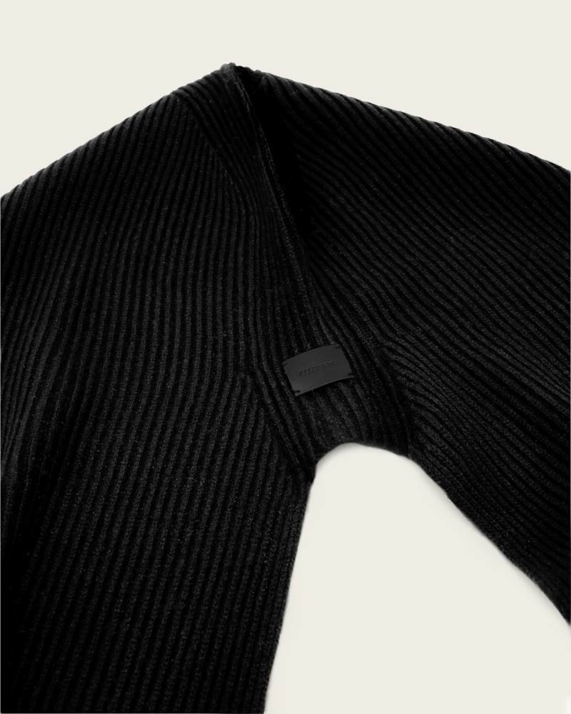 Wren Hooded Wool Scarf