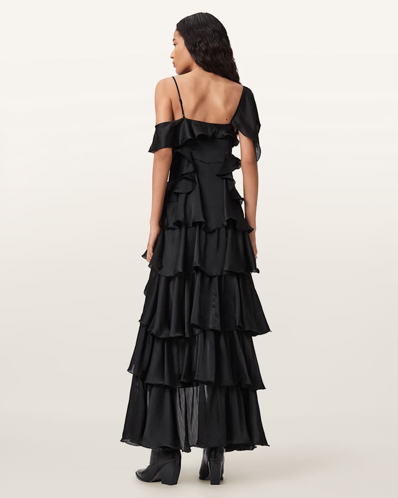 Sienna Ruffle Maxi Dress