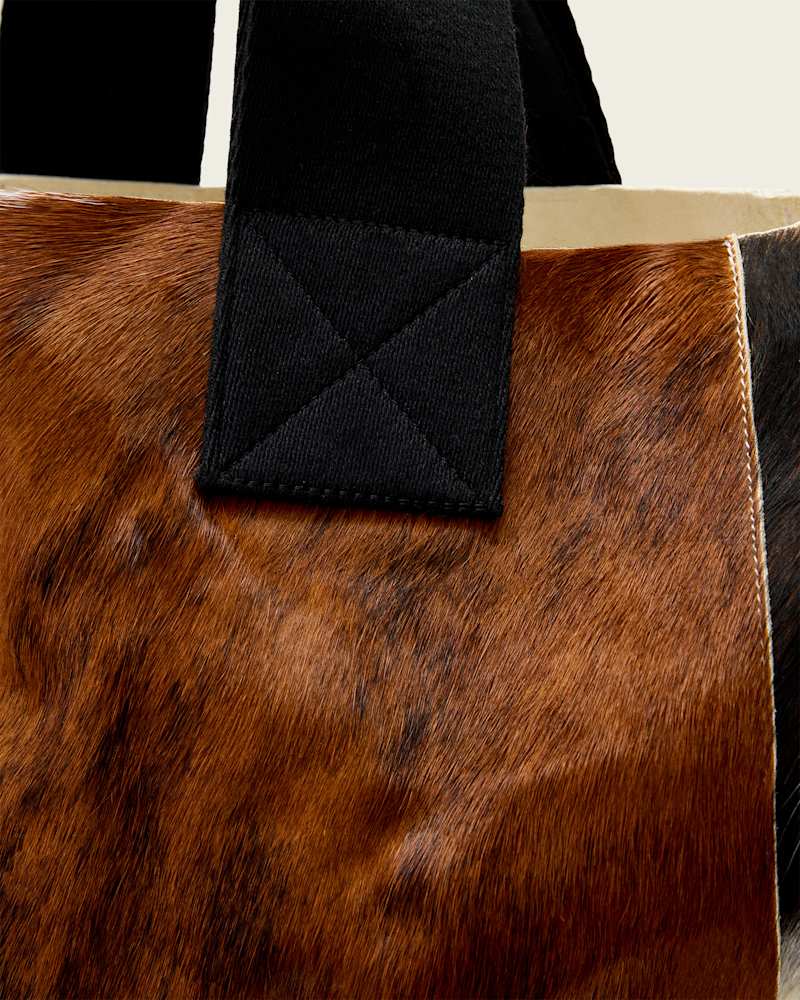 Izzy Cow Leather Tote Bag