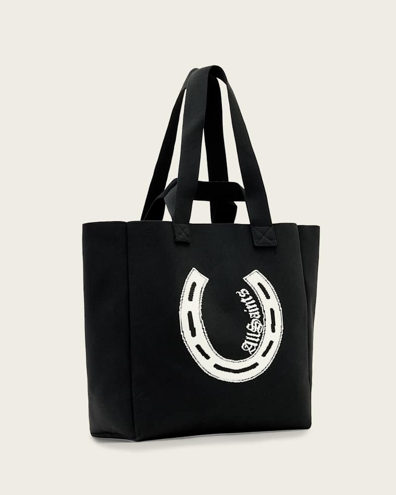 Izzy Horseshoe Knitted Tote Bag