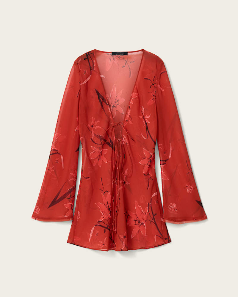 Zalia Floral Mini Dress