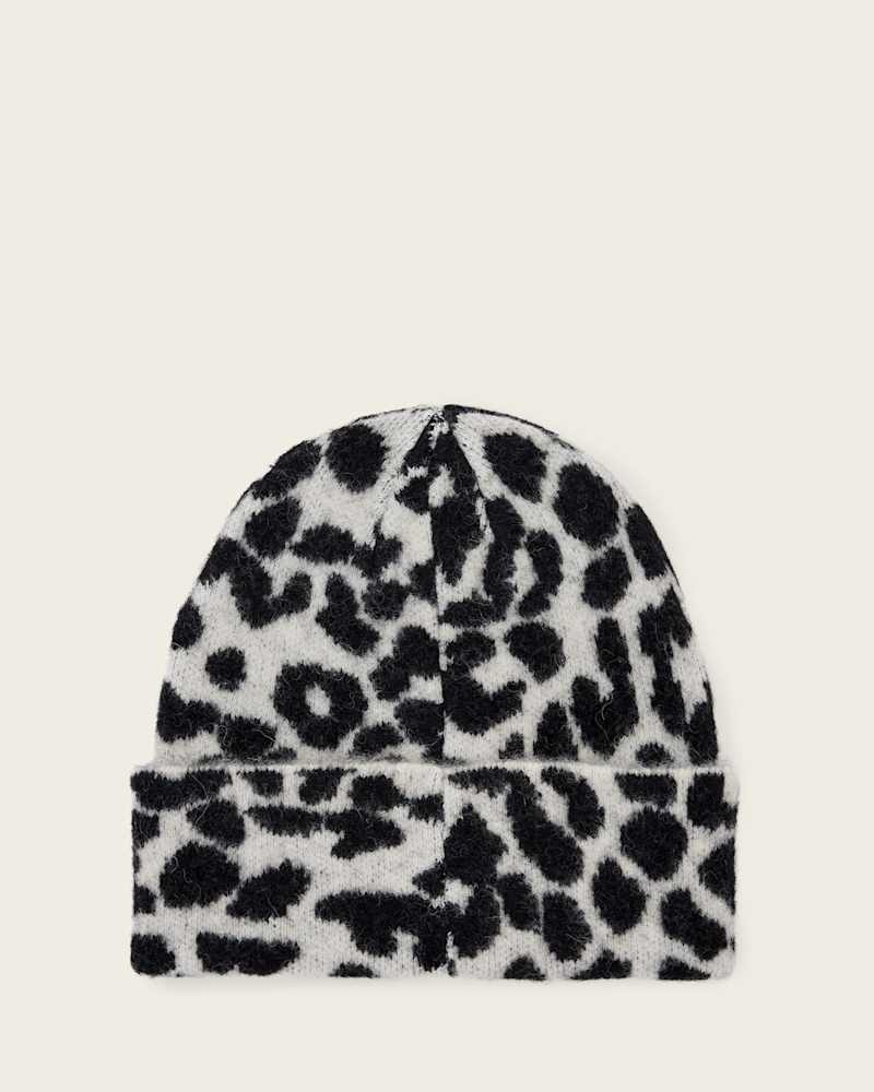 Nora Leopard Print Beanie