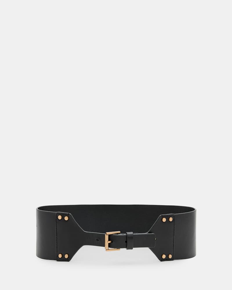 Eden Leather Buckle Waist Belt