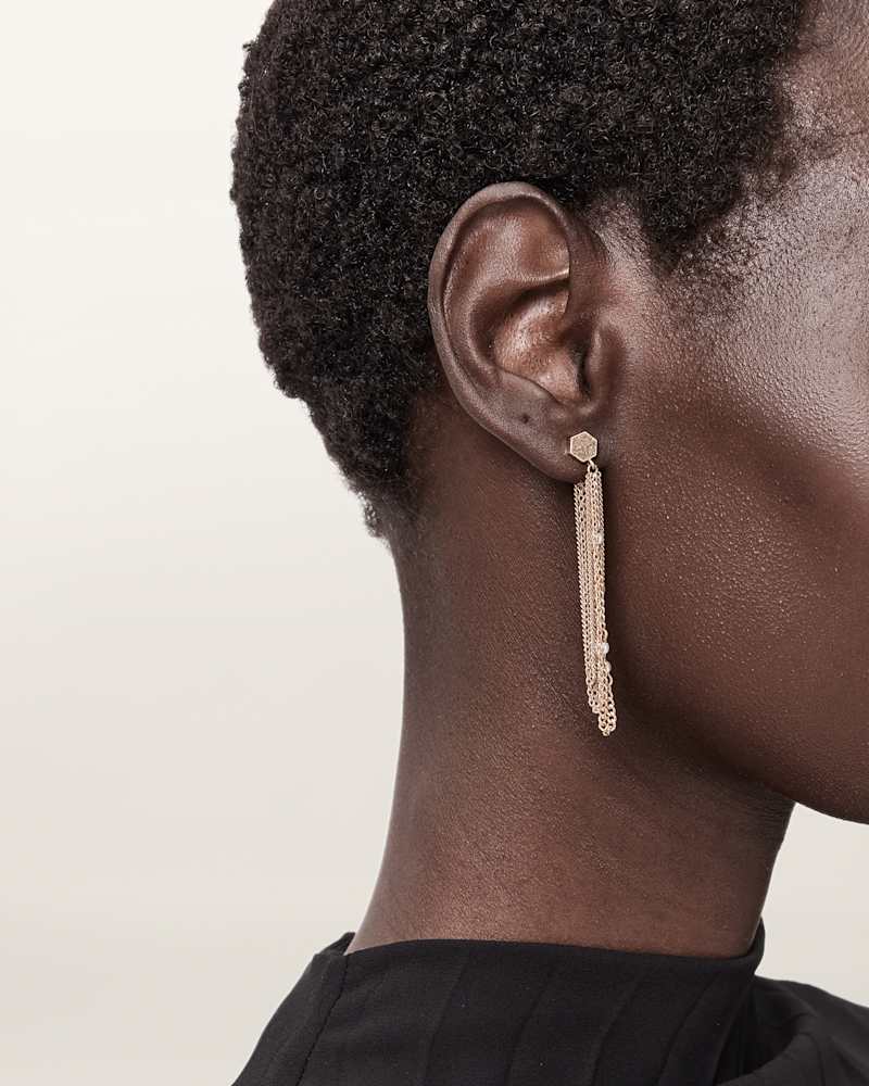 Rae Frontback Chain Earrings