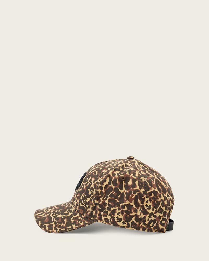 Casey Leopard Print Baseball Cap