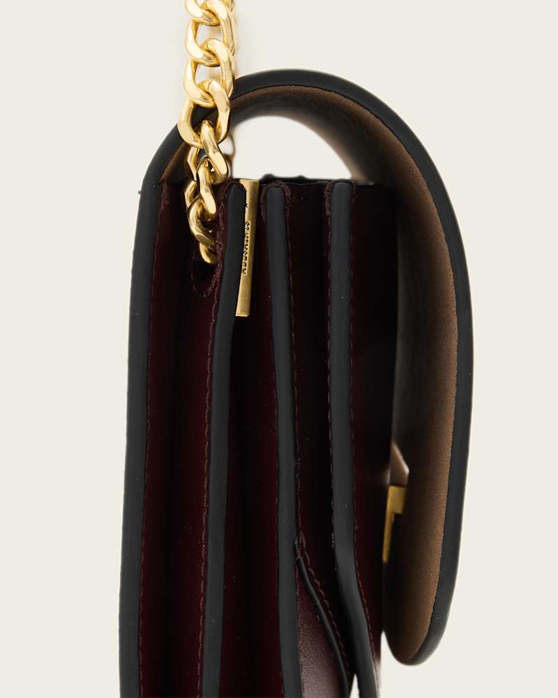 Etta Leather Clutch