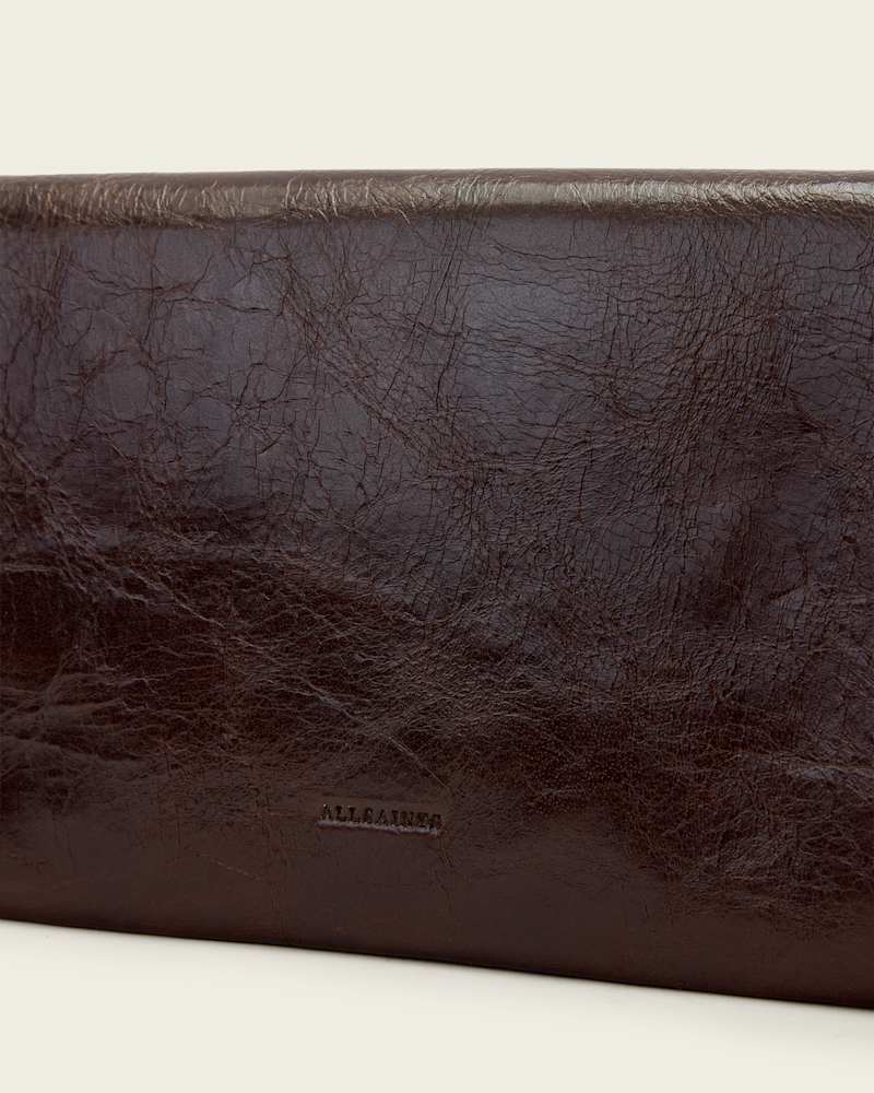 Harluna Leather Clutch Bag
