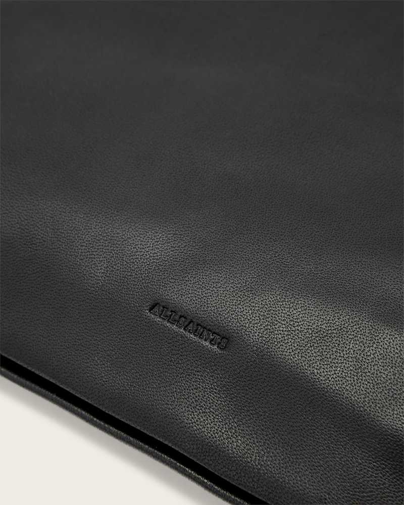 Bettina Large Leather Clutch Bag