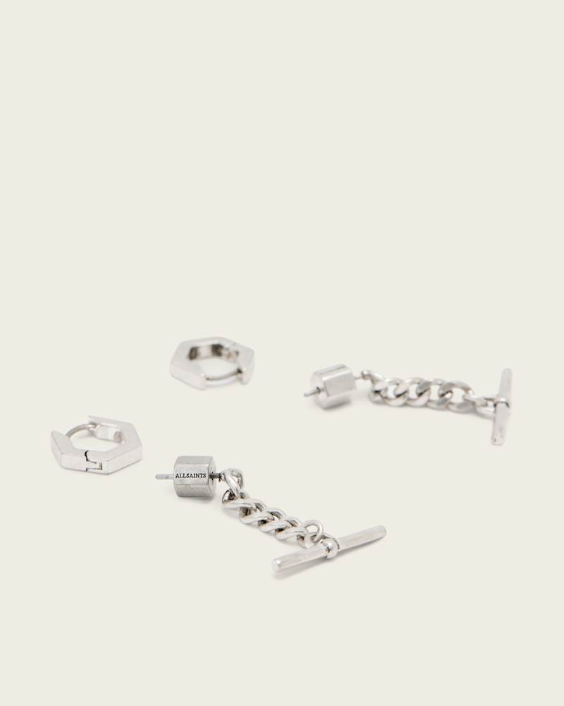 Fern Multi Chain Earring Set