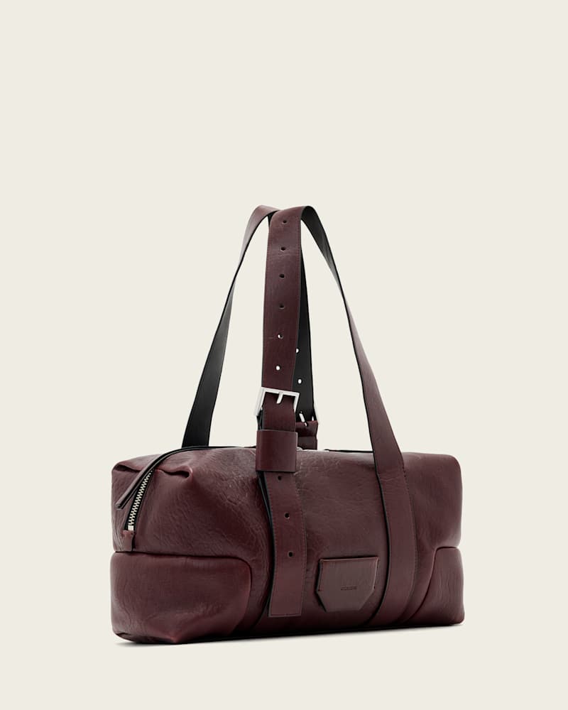 Ares Grain Leather Shoulder Bag