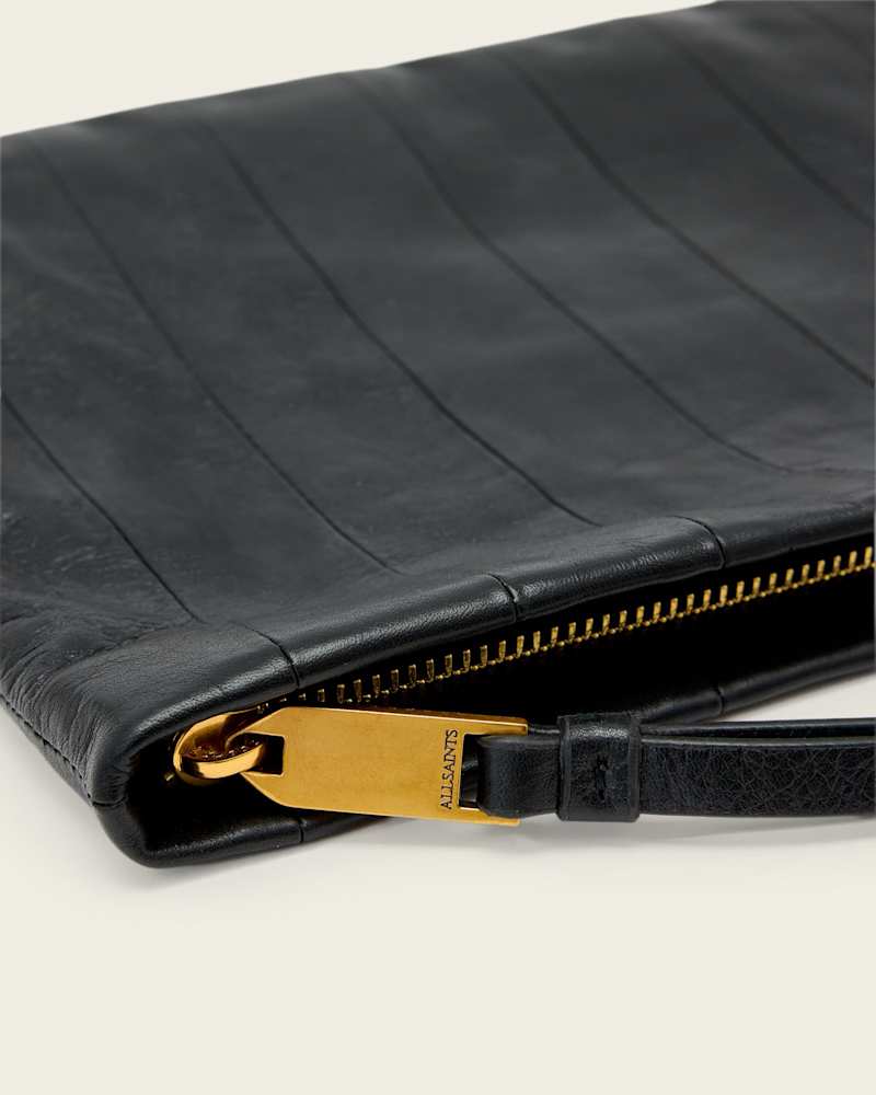 Bettina Leather Clutch Bag