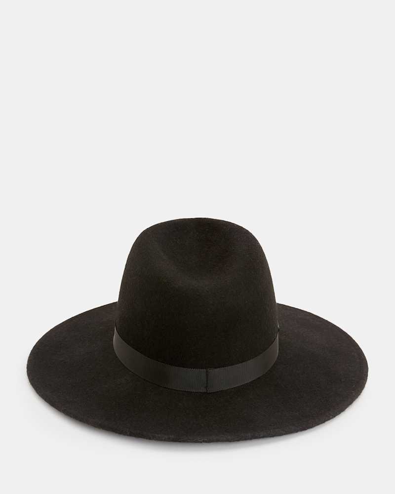 Anita Leopard Print Brim Fedora Hat