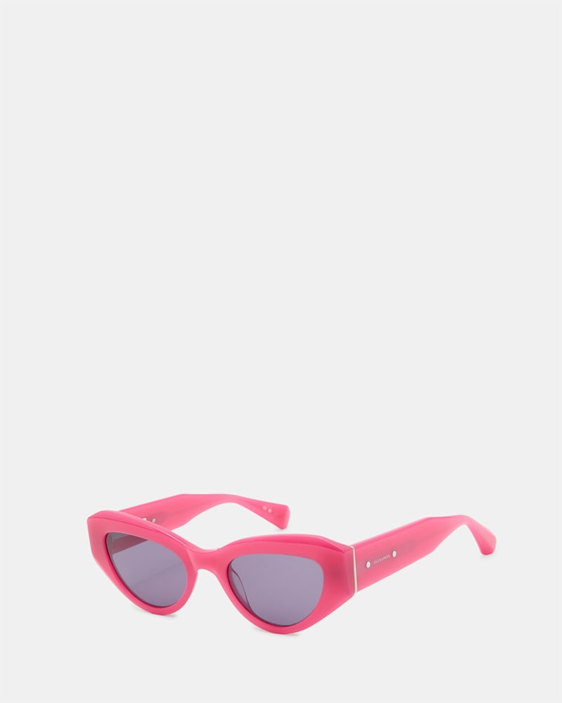 Calypso Bevelled Cat Eye Sunglasses