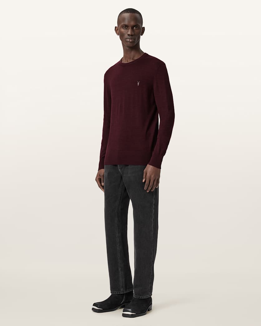 Mode Merino Crew Neck Ramskull Jumper