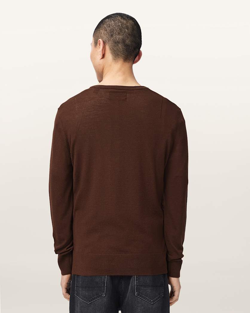 Mode Merino Crew Neck Ramskull Jumper