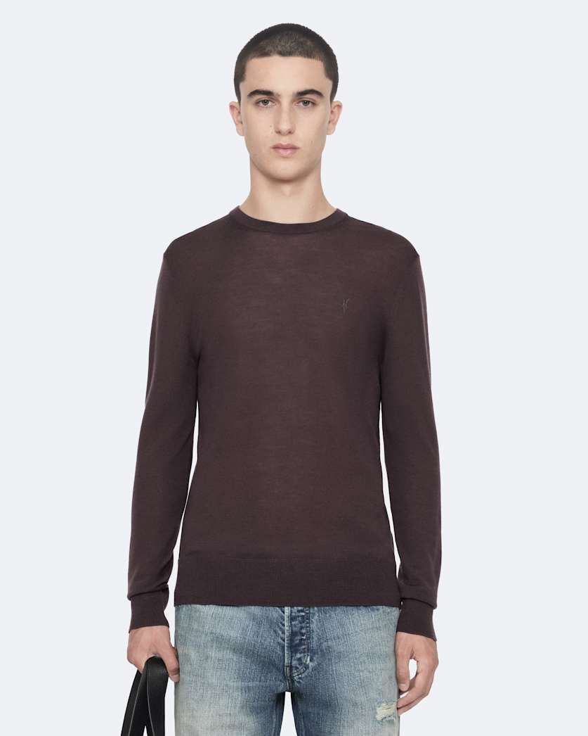 Mode Merino Crew Neck Ramskull Jumper