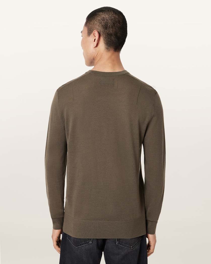 Mode Merino Crew Neck Ramskull Jumper