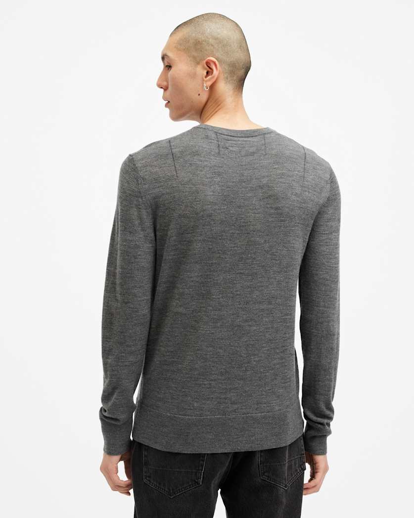 Mode Merino Crew Neck Ramskull Jumper