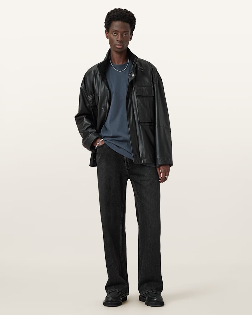 Redact Oversized Embroidered Logo T-Shirt