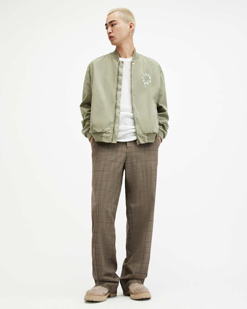 Tierra Faded Oversized Bomber Jacket