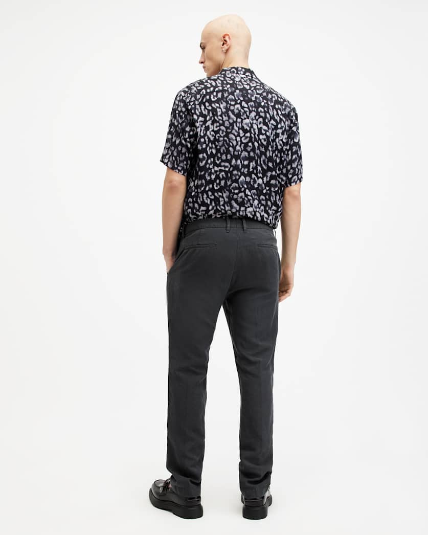Tansey Straight Leg Garment Washed Trousers