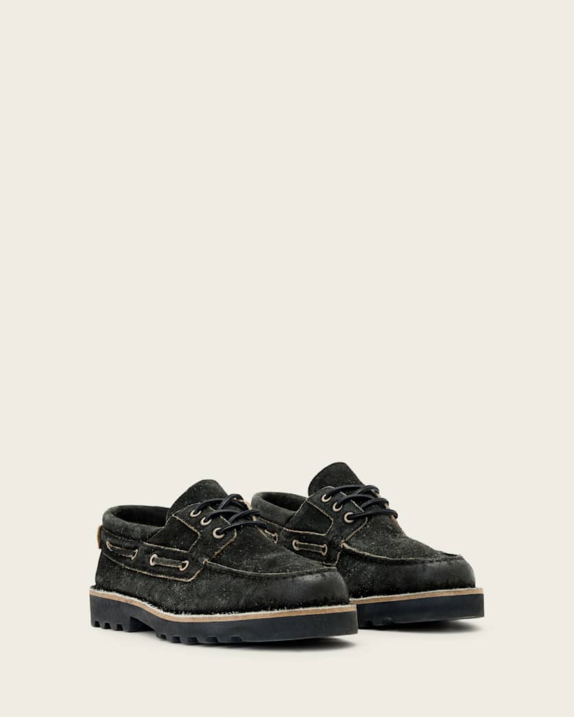 Skiff Suede Boat Shoes