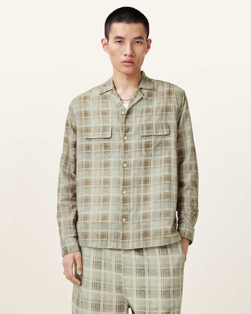 Seattle Checked Long Sleeve Shirt